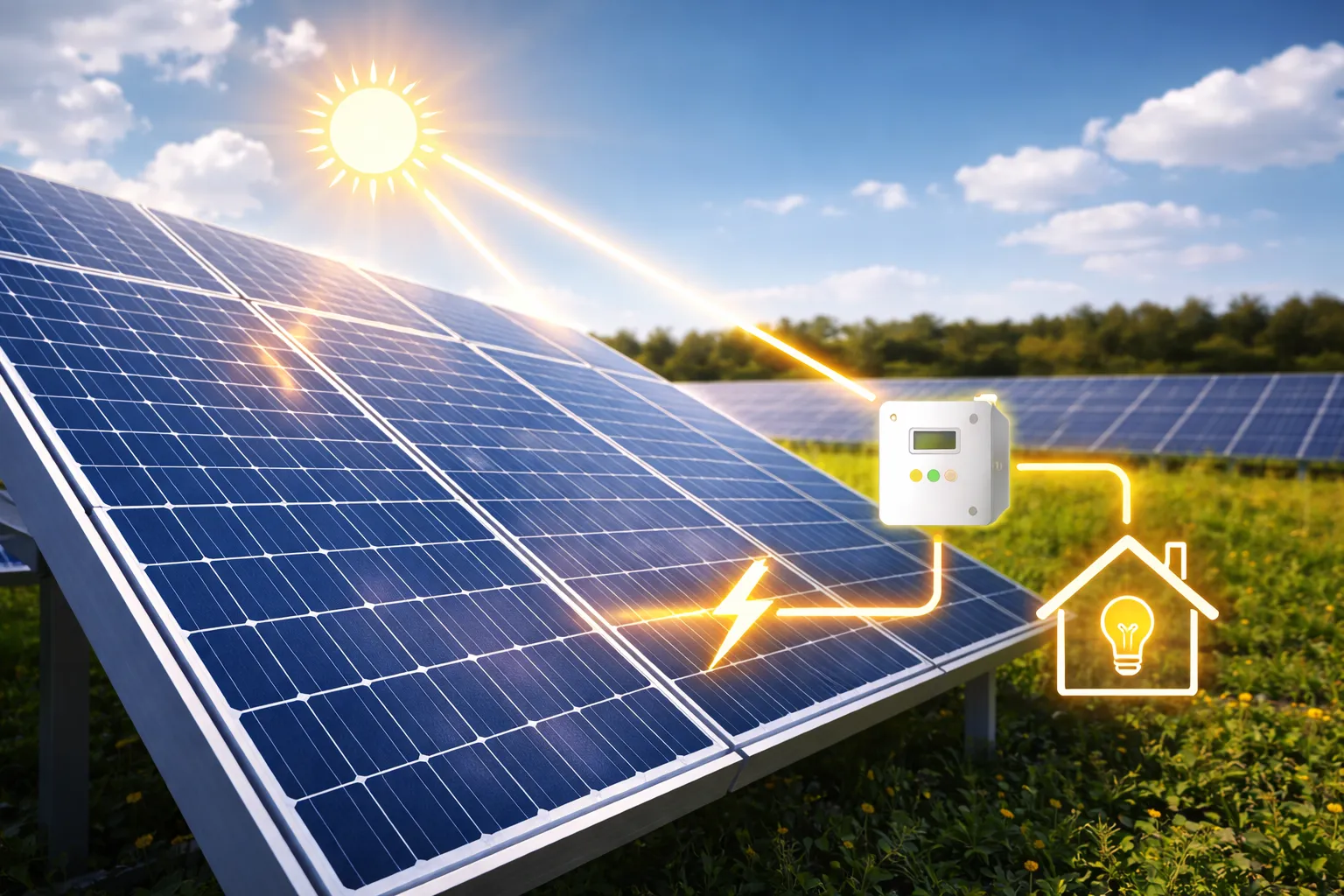 Qu’est-ce qu’une centrale solaire photovoltaïque ?
